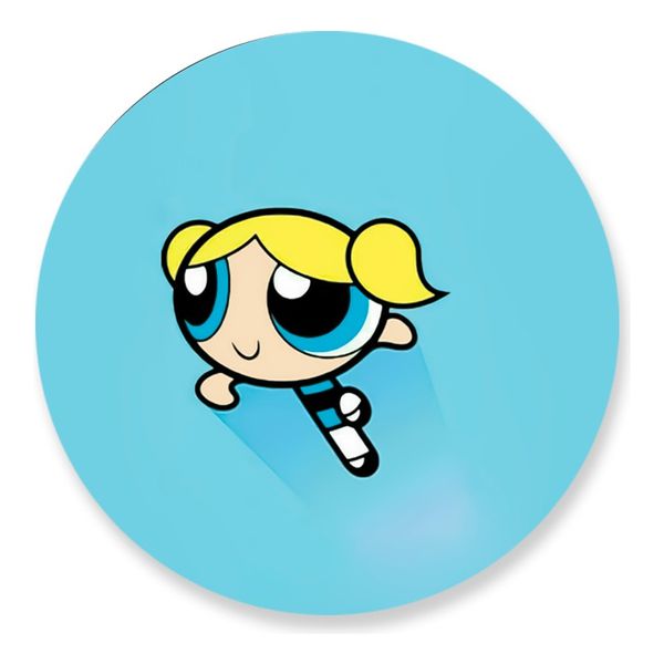 Painel Redondo 50x50 - Meninas Super Poderosas