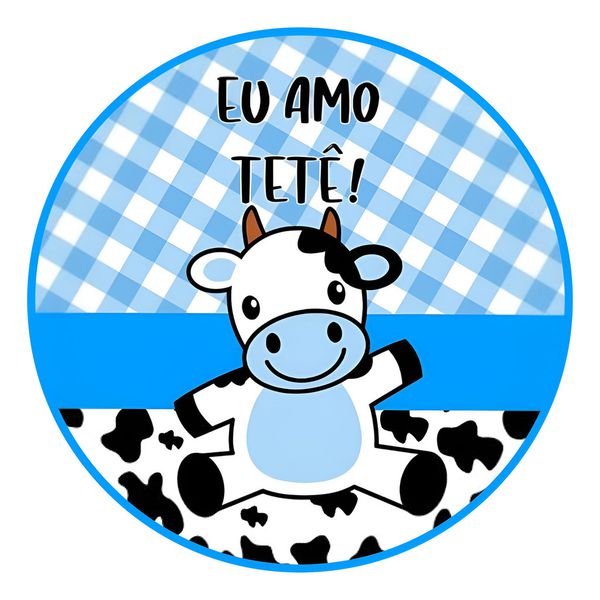 Painel Redondo 50x50 - Mês Versário