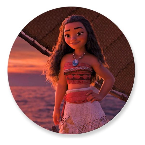 Painel Redondo 50x50 - Moana