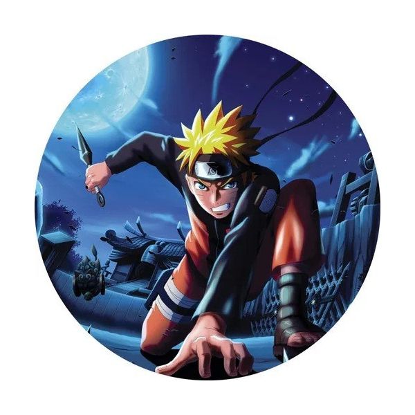 Painel Redondo 50x50 - Naruto
