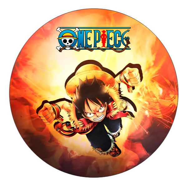 Painel Redondo 50x50 - One Piece