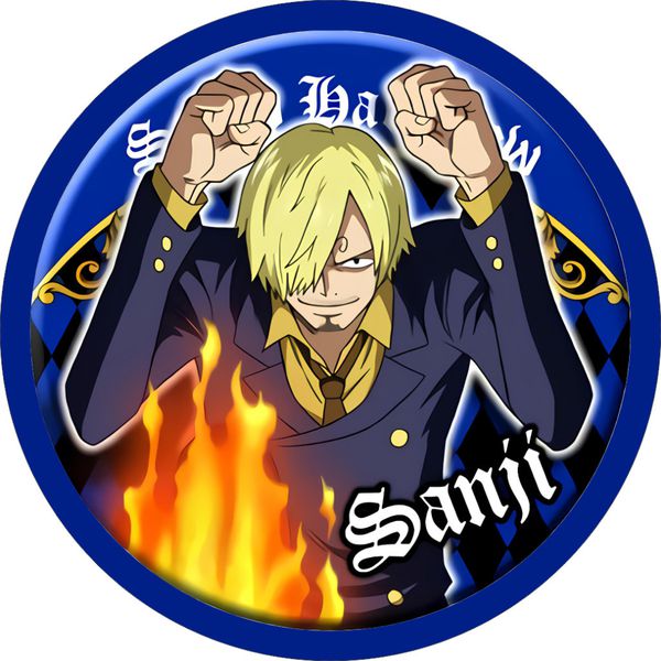 Painel Redondo 50x50 - One Piece