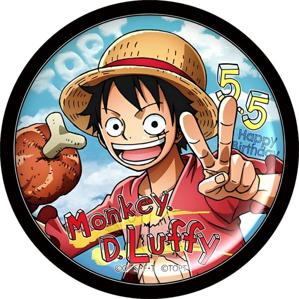 Painel Redondo 50x50 - One Piece