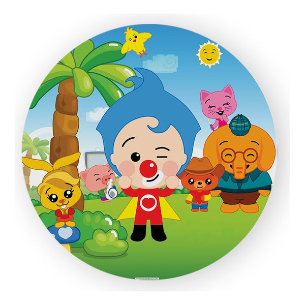 Painel Redondo 50x50 - Palhaço