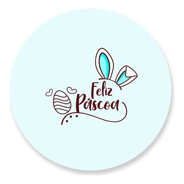 Painel Redondo 50x50 - Páscoa