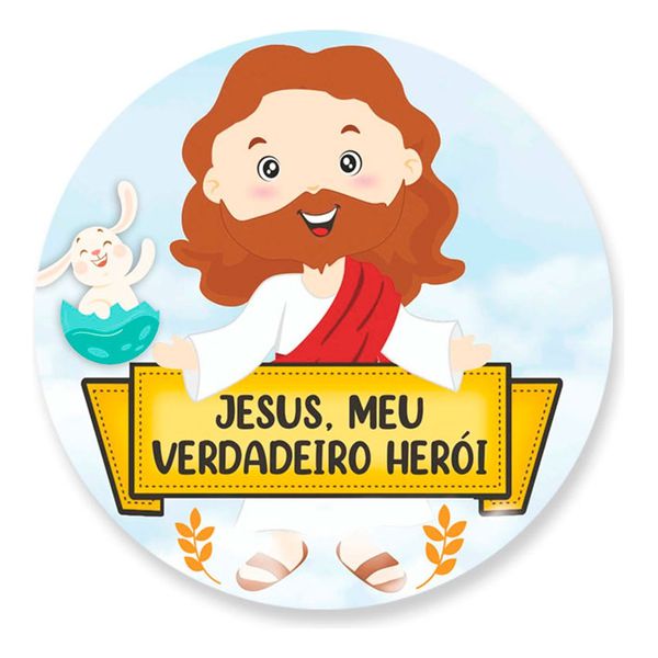 Painel Redondo 50x50 - Páscoa