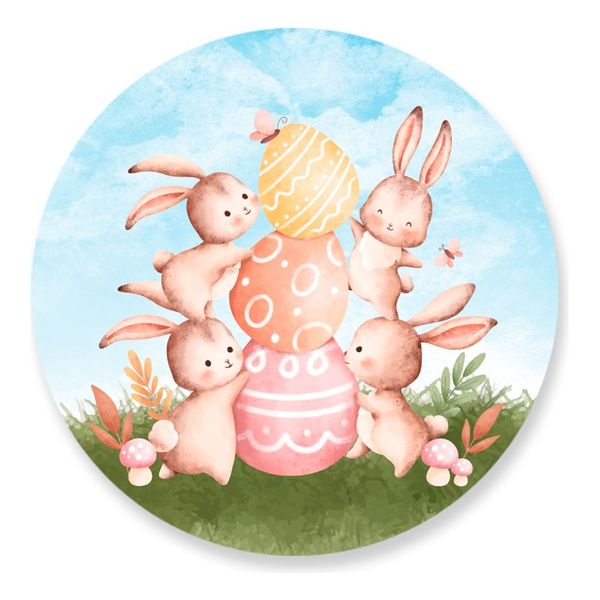 Painel Redondo 50x50 - Páscoa