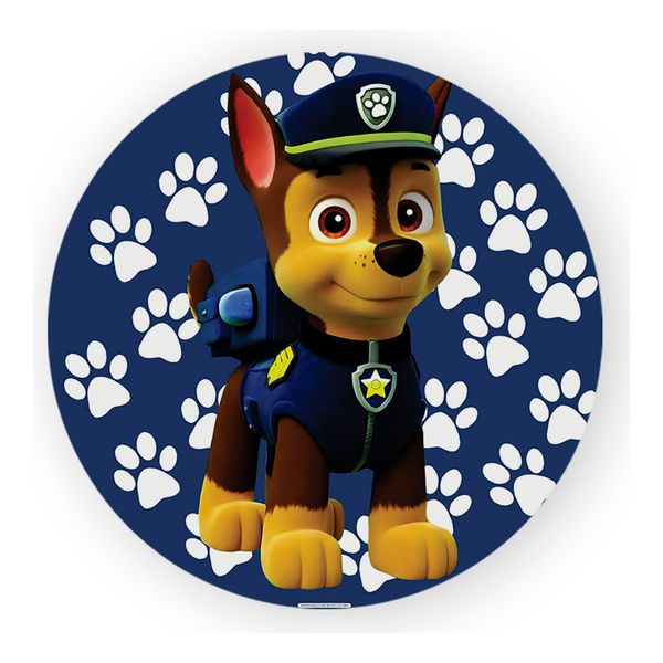 Painel Redondo 50x50 - Patrulha Canina