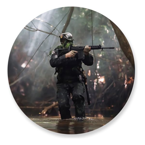 Painel Redondo 50x50 - Polícia