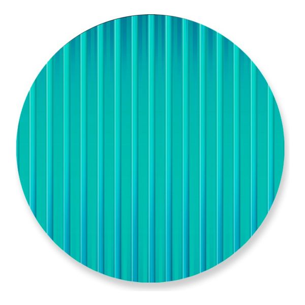 Painel Redondo 50x50 - Ripado