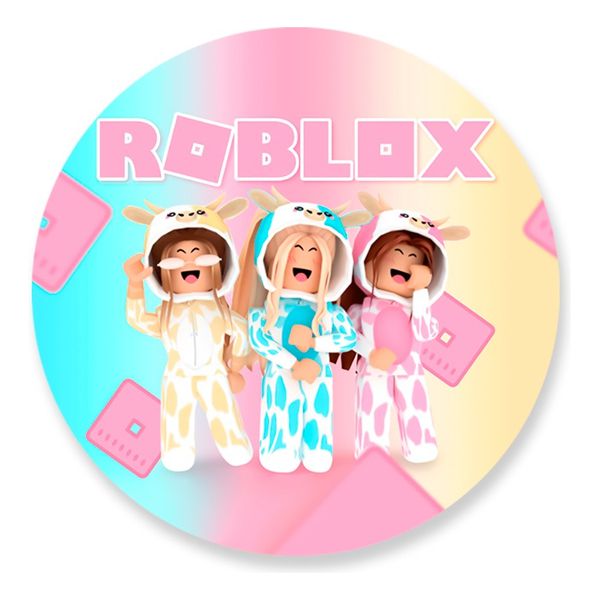 Painel Redondo 50x50 - Roblox