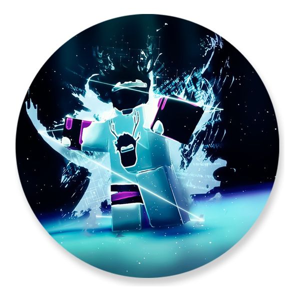 Painel Redondo 50x50 - Roblox