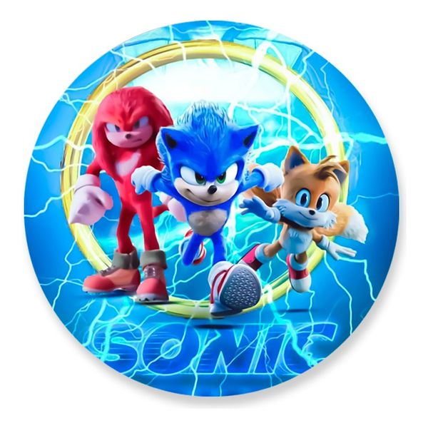Painel Redondo 50x50 - Sonic