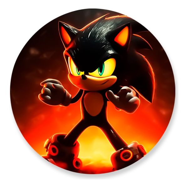 Painel Redondo 50x50 - Sonic