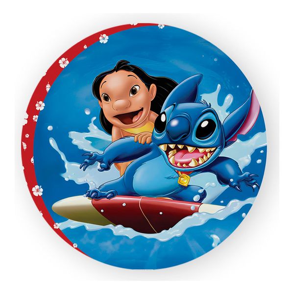Painel Redondo 50x50 - Stitch