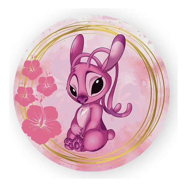 Painel Redondo 50x50 - Stitch