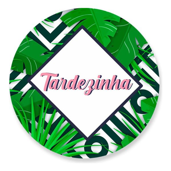 Painel Redondo 50x50 - Tardezinha