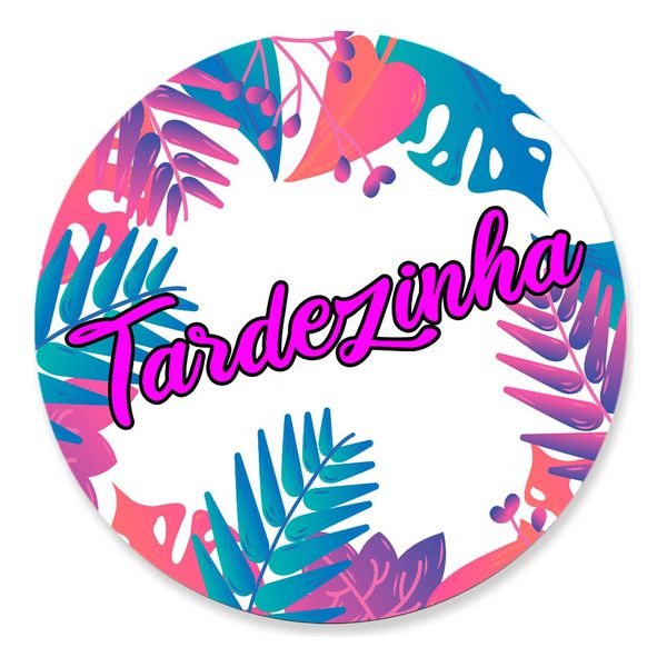 Painel Redondo 50x50 - Tardezinha