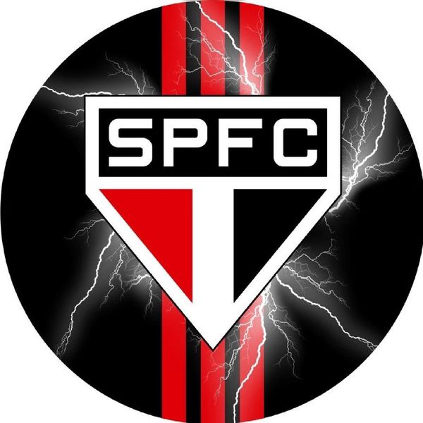 Painel Redondo 50x50 - Times Futebol