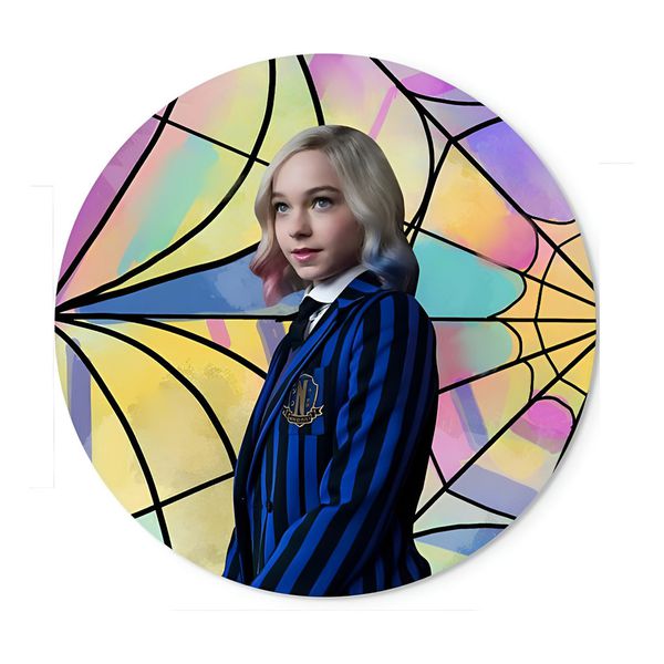 Painel Redondo 50x50 - Wandinha