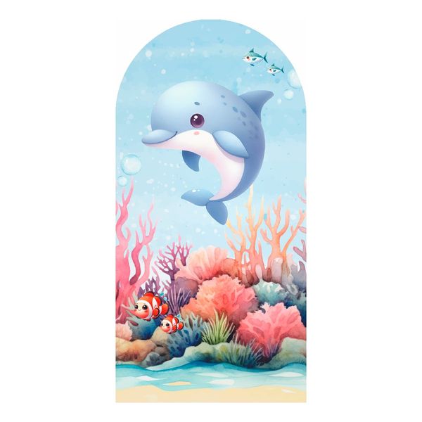 Painel Romano 2x1 - Fundo do Mar