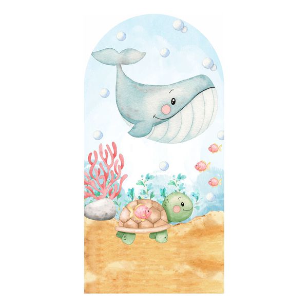 Painel Romano 2x1 - Fundo do Mar