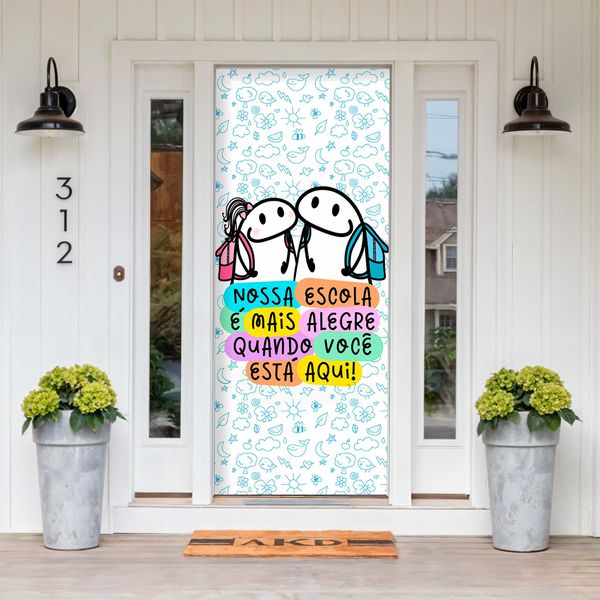 Capa De Porta Para Decoração Volta as Aulas 5