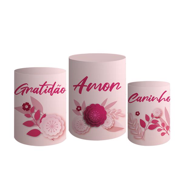 Trio De Cilindros Para Festas Dia Das Mães 5