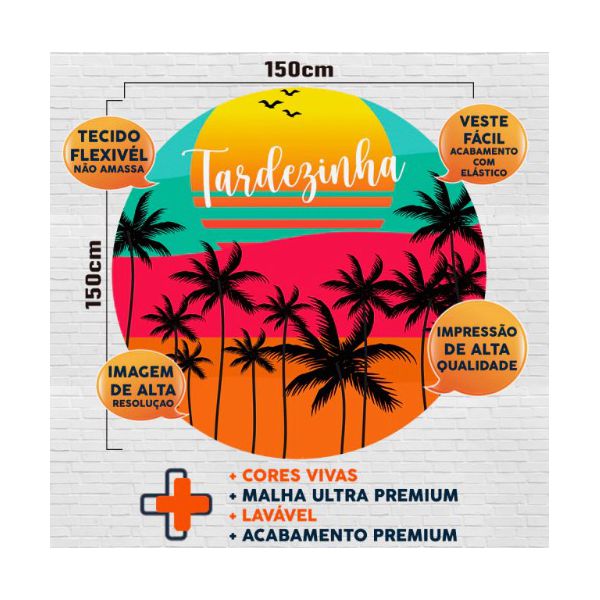 Capa Painel Sublimado - Tardezinha