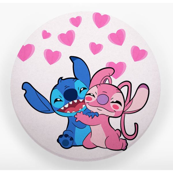 Capa Painel Sublimado - Lilo e Stitch