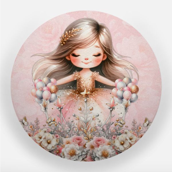Capa Painel Sublimado - Bailarina Aquarela