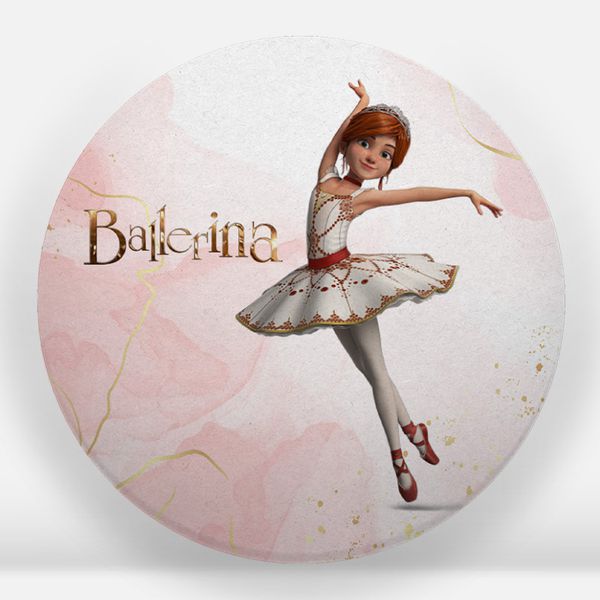Capa Painel Sublimado - Bailarina Aquarela