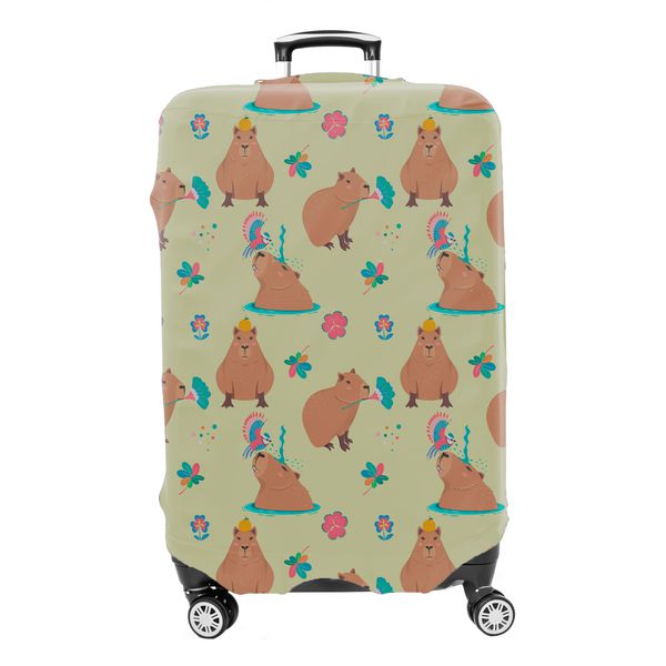 Capa para Mala Estampada Capivara 12
