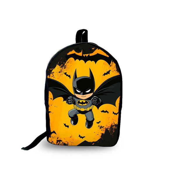 Mochila Infantil Tema Batman Para Escola e Passeios