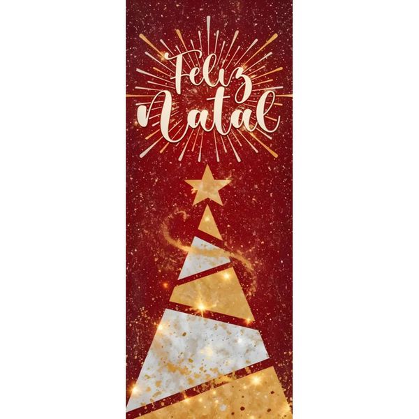 Capa Para Porta 0,8x2,1 - Tema de Natal 05