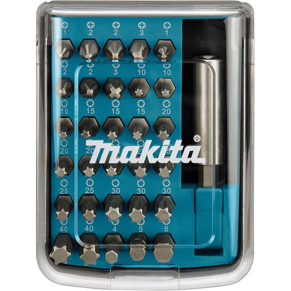 Jogo de Bits Com Estojo de 31 peças D-34936-12 da Makita