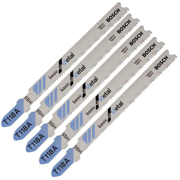 Lâmina De Serra Tico-tico T118a Com 5 Unidades Da Bosch