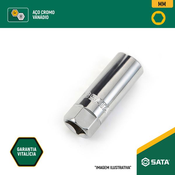 Soquete Para Vela 1/2 Da Sata