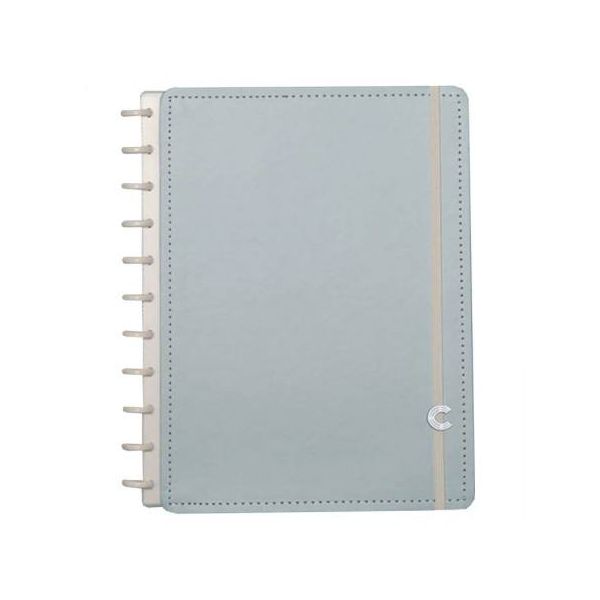 Caderno Inteligente Medio Azul Pastel 80fls CIMD3079