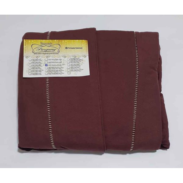 Lençol Malha Super King Liso Marsala com 2 fronhas 