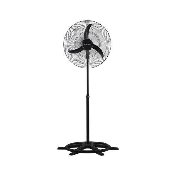 Ventilador de Coluna Preto Oscilante 60cm New Silencioso Ventisol