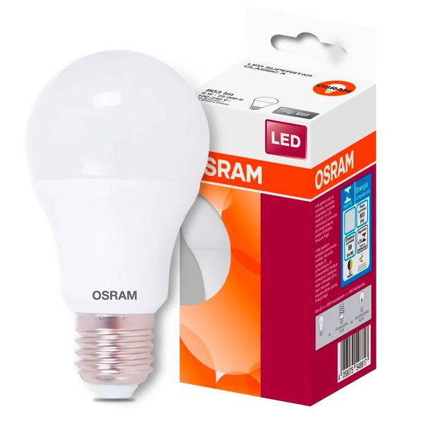 LAMPADA LED BULBO 9W BIV 3000K LEDVANCE OSRAM