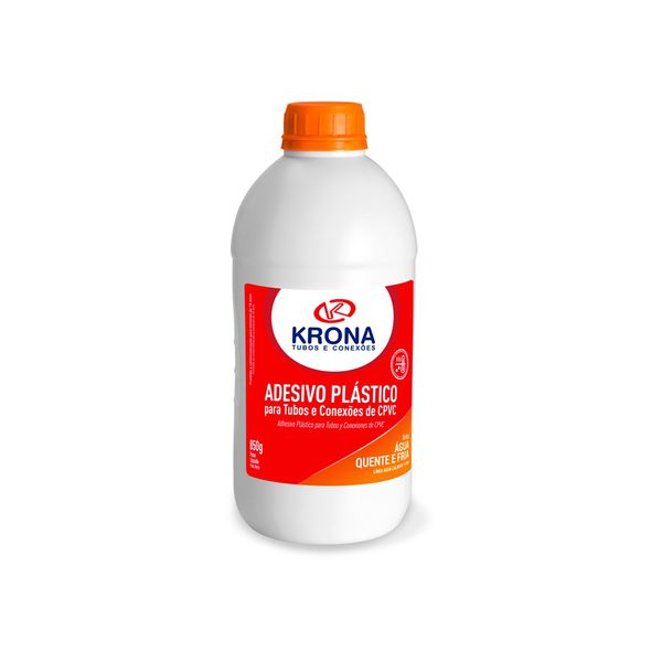 ADESIVO COLA PARA TUBO ULTRATERM FRASCO 850G KRONA