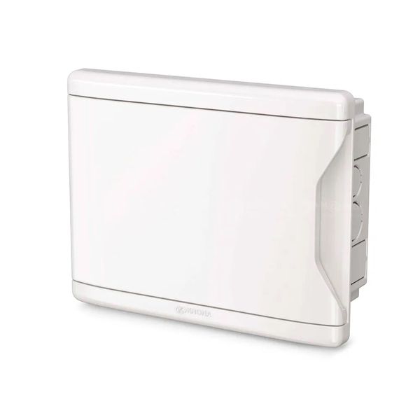 QUADRO DISTRIBUICAO EMBUTIR 6/8 DISJUNTORES PVC RESISTENTE