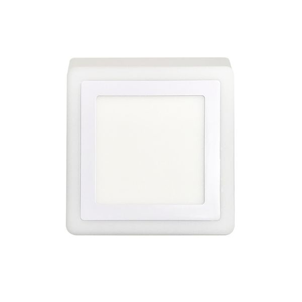 PAINEL LED DUAL COLOR 18W+6W SOBREPOR QUADRADO TASCHIBRA