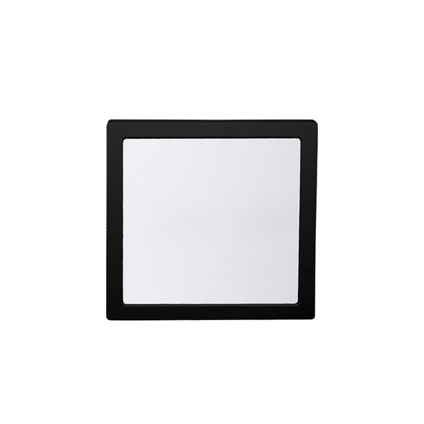 PAINEL LED SOBREPOR PRETO QUADRADO LYS 18W 6500K