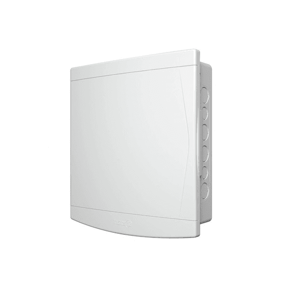 Quadro Distribuição Embutir 18/24 disjuntor Tp Branca Tigre