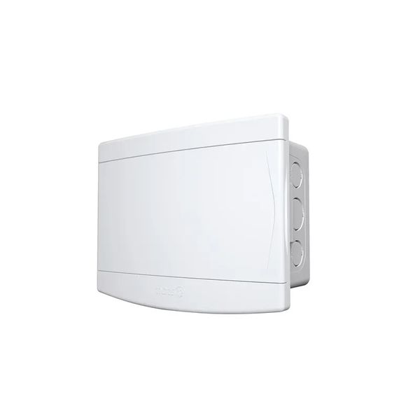Quadro Distribuição Embutir 3/4 disjuntor Tampa Branca Tigre