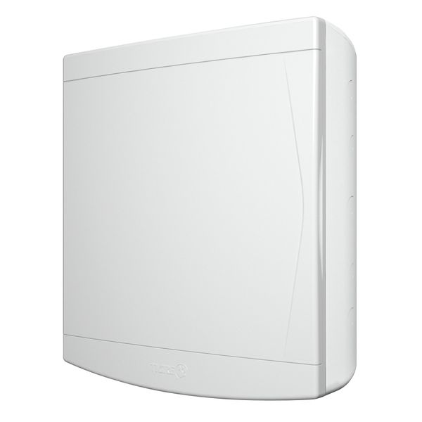 Quadro Distribuição Sobrepor 18/24 disjuntores Branca Tigre