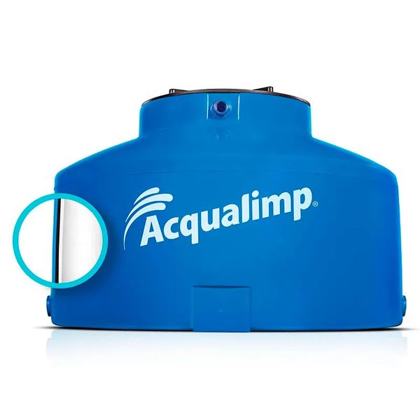  Caixa D Agua Protegida 1000 LT Blue Acqualimp